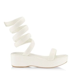 Cult Gaia's Gabi sandals. Size 37.5 Color:Cloud